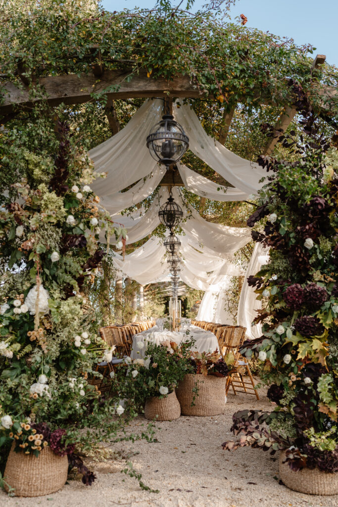 Euridge Manor Wedding Photographer - Luxury wedding venue Pergola Al Fresco Outdoor Wedding Breakfast