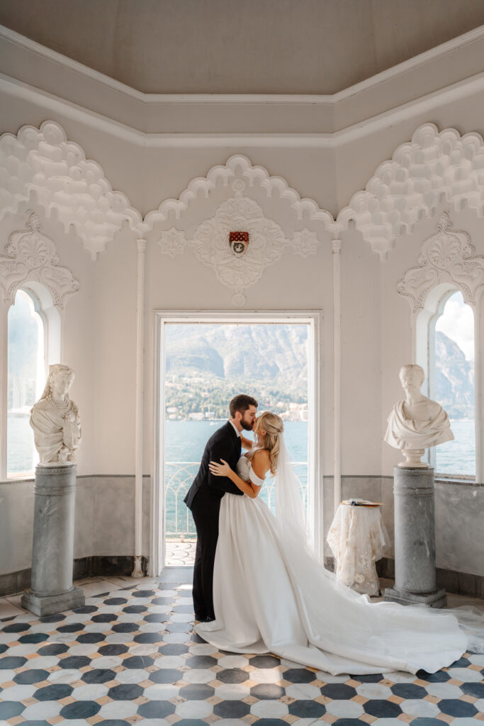 Lake Como Elopement Photographer - Villa Melzi Intimate Ceremony