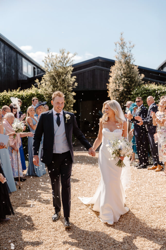 Spring Wedding at Primrose Hill Farm - Confetti natural petals