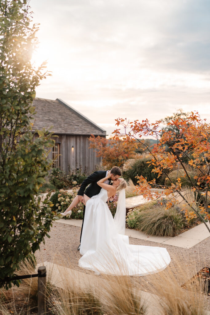 Autumn Black Tie Wedding at Hyde House, Cotswolds - Golden Hour, Relaxed Bright Warm Photography