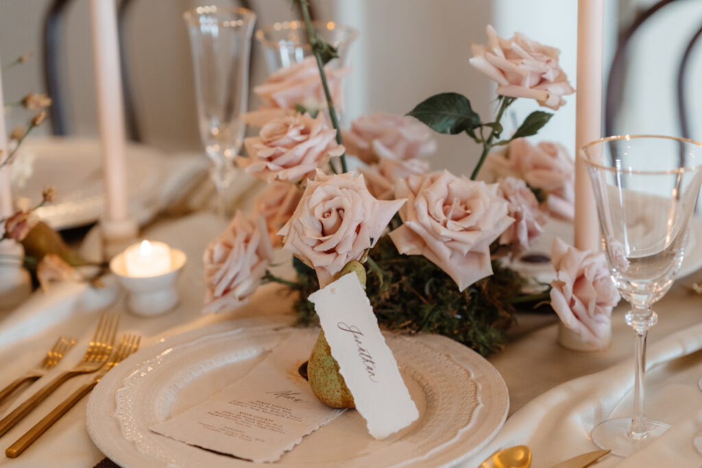 Kirtlington Park Wedding styling - Luxury wedding photographer