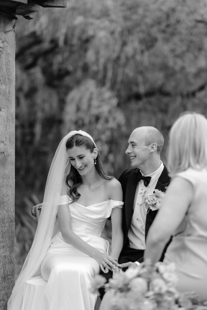 Silchester Farm Wedding Photographer - Outdoor Lakeside Ceremony